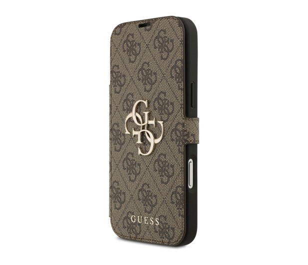 Guess Book 4G Metal Logo do iPhone 17 Pro Max brązowy - 1365519 - zdjęcie 4